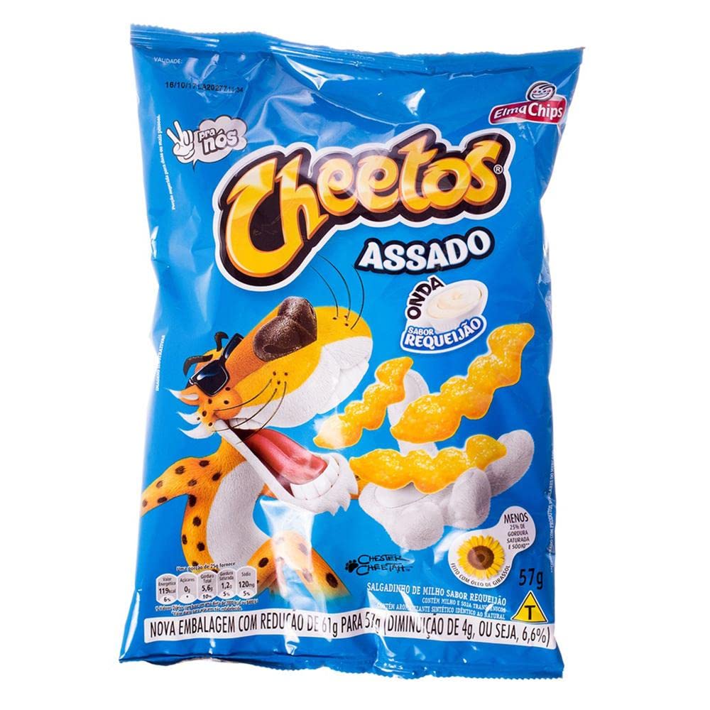 Elma Chips - Cheetos Requeijão 140g