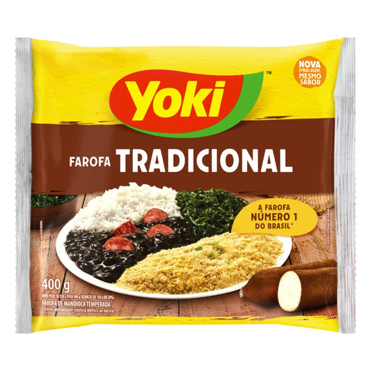 Yoki - Farofa Pronta de Mandioca 400g