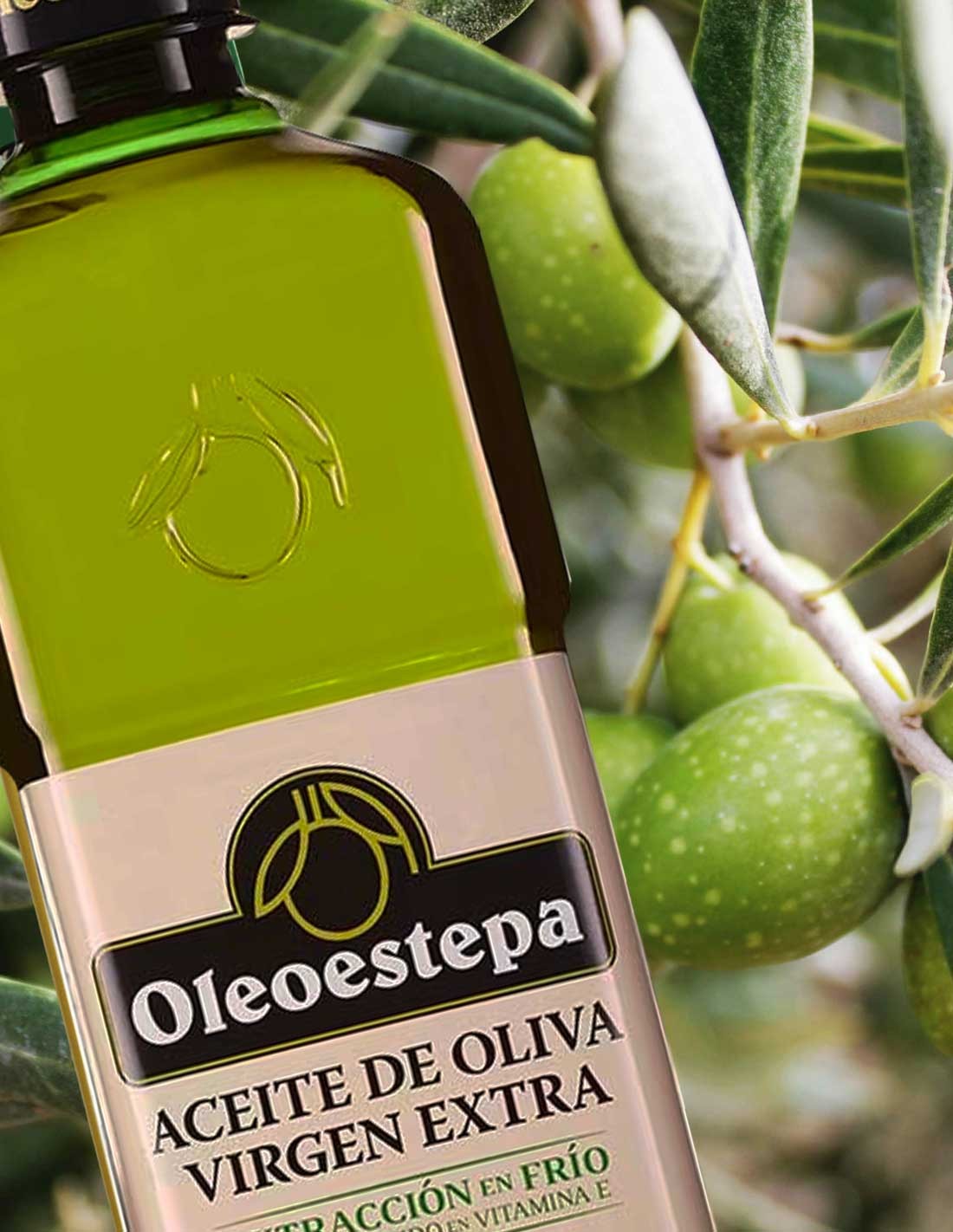 Olive Oil EVOO 100% Hojiblanca D.O. Oleoestepa EVOO D.O. Estepa 1L