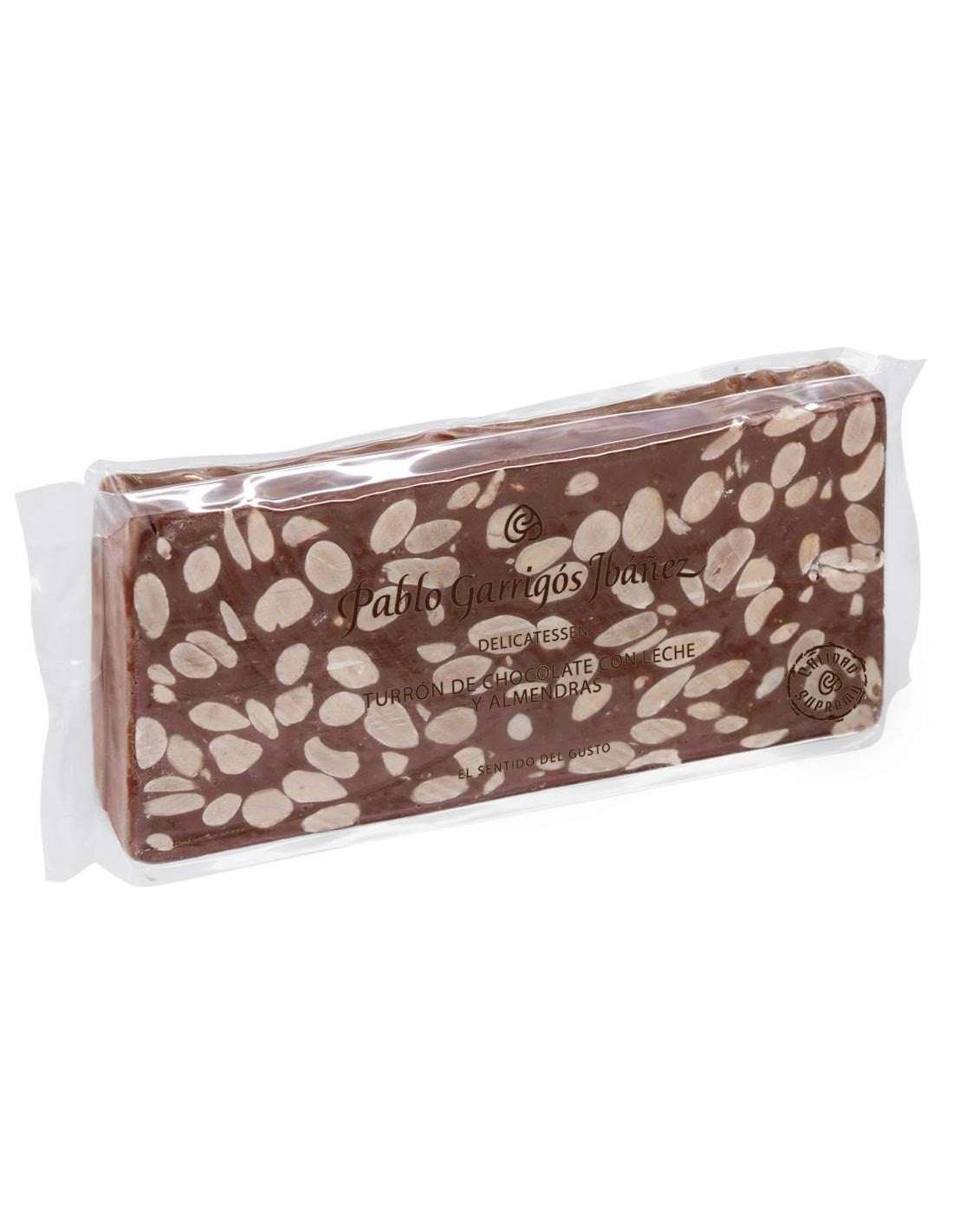 Turrón Chocolate with Almonds RILSAN by P.Garrigós 300GR