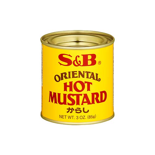 S&B Oriental Hot Mustard, 3 oz  (Pack of 2)