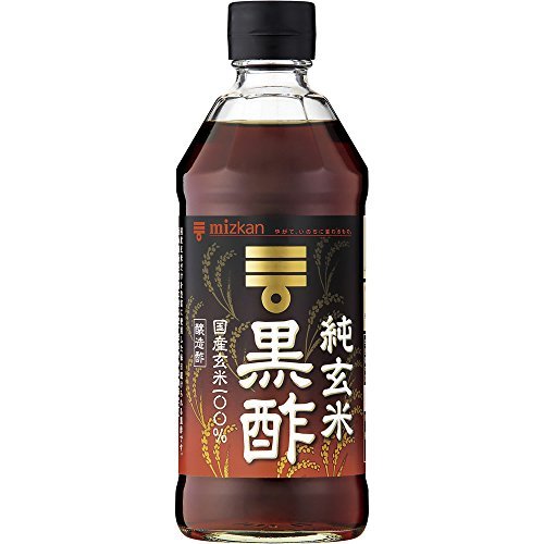 mizkan Pure Brown Rice Black Vinegar (Domestic Brown Rice 100%) 500ml