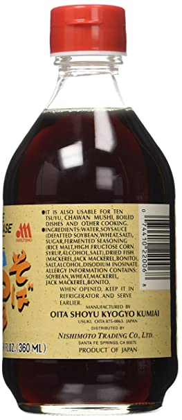 Shirakiku - Soba Noodle Soup Base (Tsuyu) 12.17 Fl. Oz.