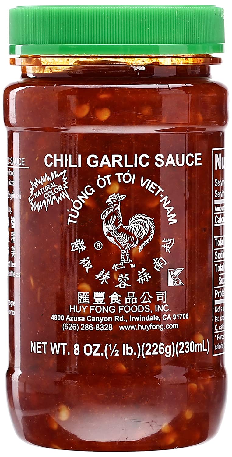 Huy Fong Vietnamese Chili Garlic Sauce, 8 Oz.