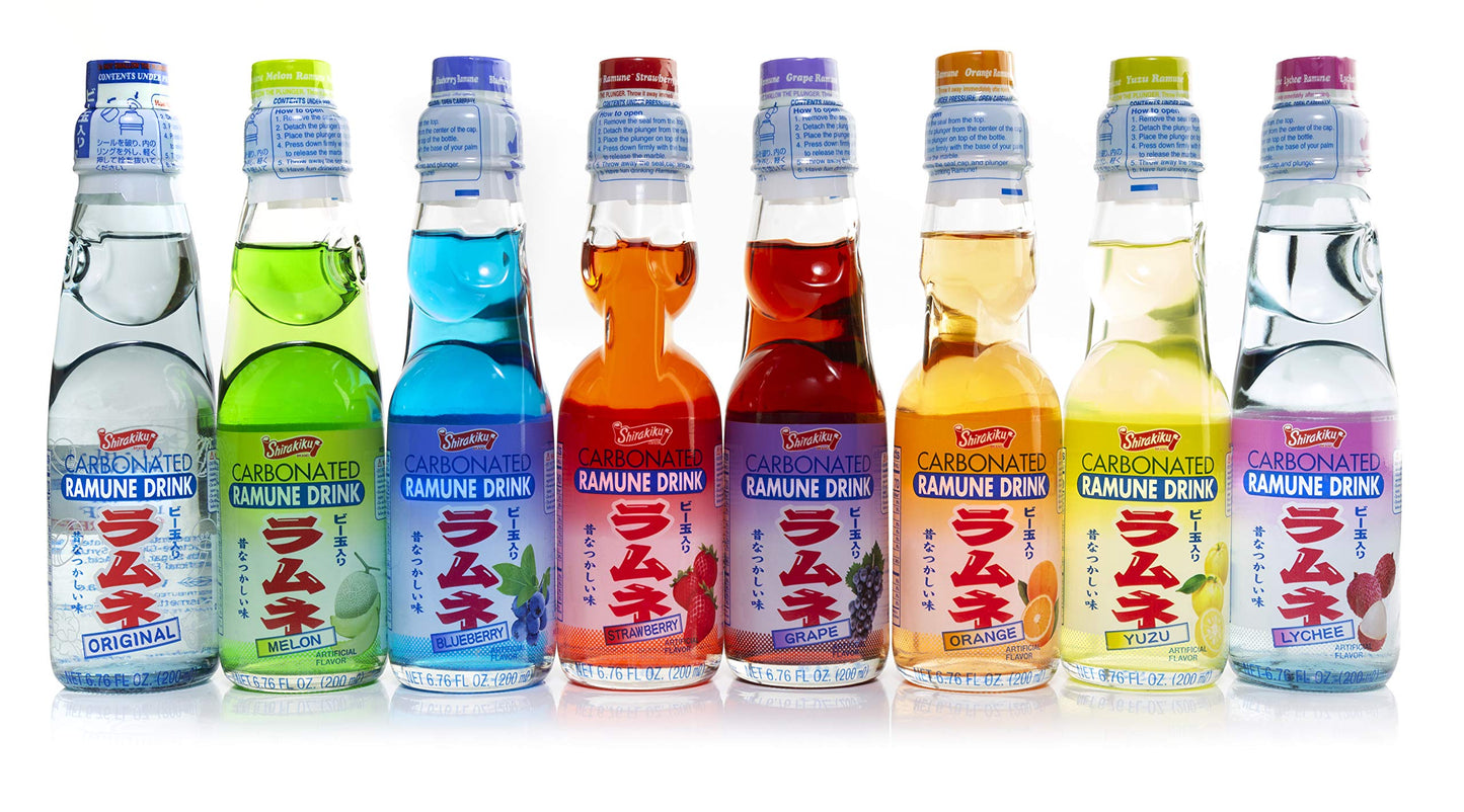 Power for Apple Ramune gift set 8 variety pack (Original Version) from Japan