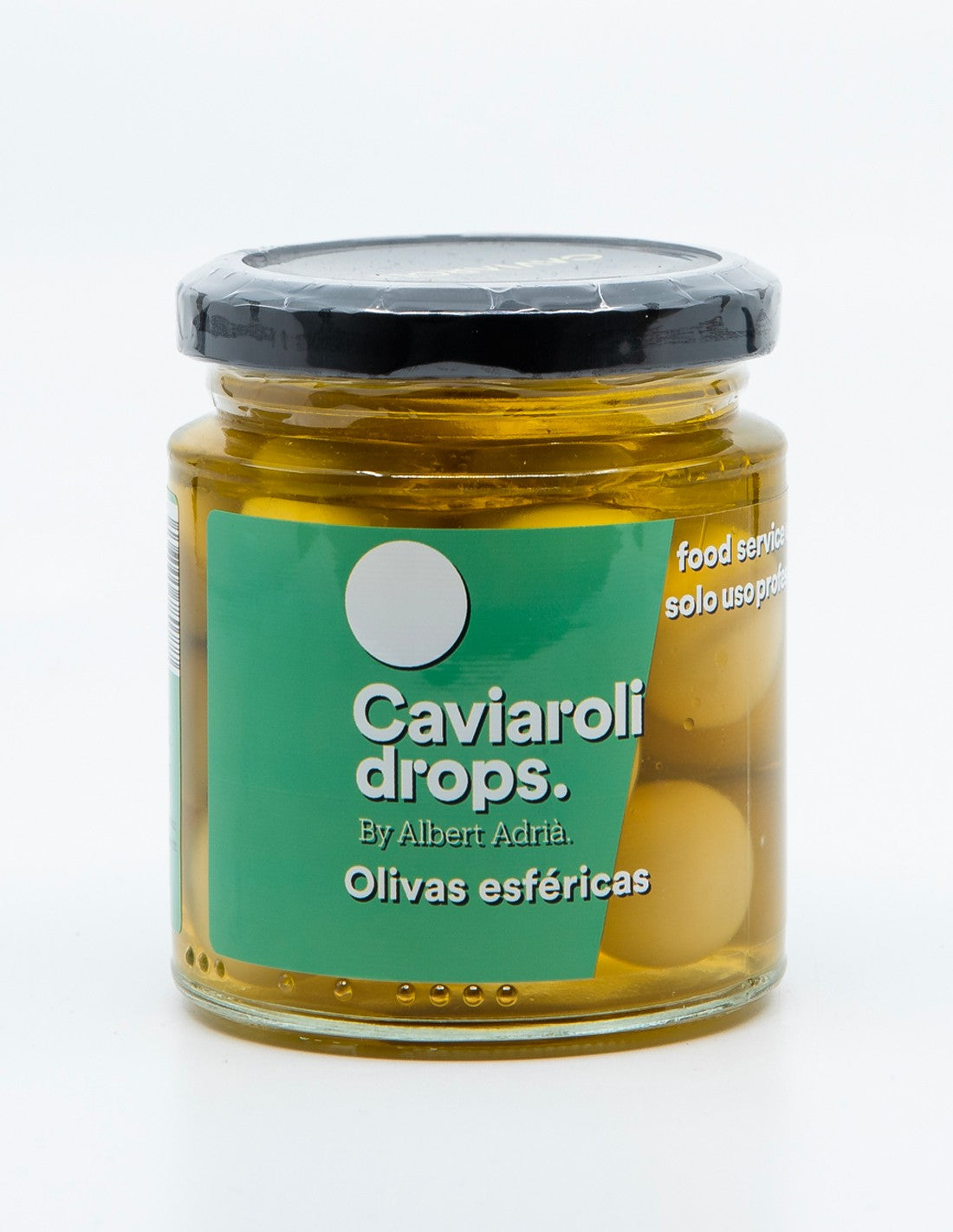 Caviaroli Drops Spherical Olives by Albert Adrià