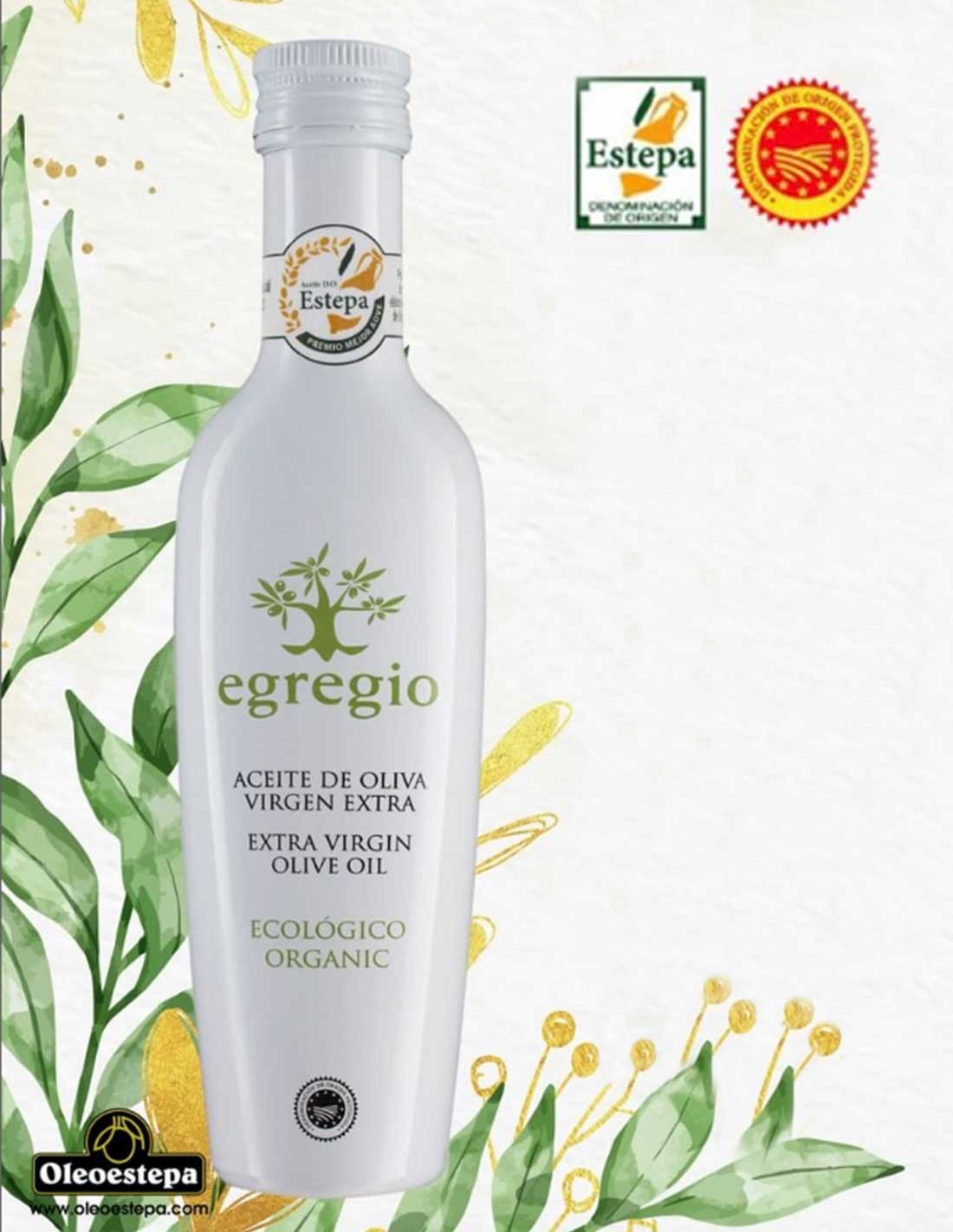 Olive Oil - Oleoestepa Egregio Premium Organic D.O. Estepa