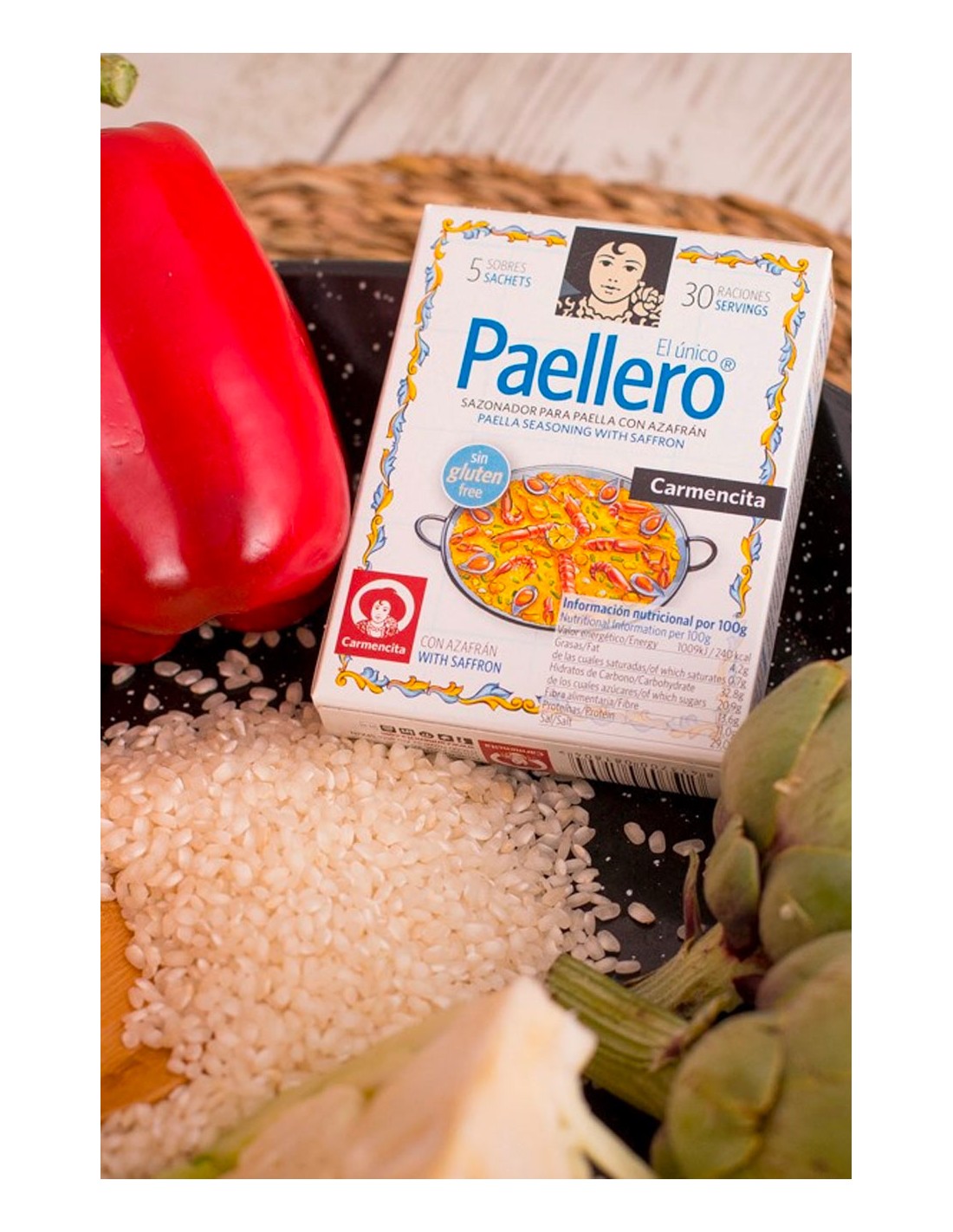 Paella Seasoning with Saffron "Paellero"