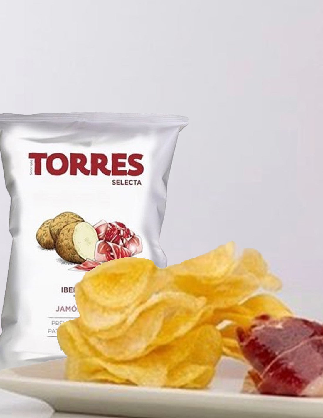 Torres Premium Potato Chips Black Truffle 1.41oz/40g - Patatas